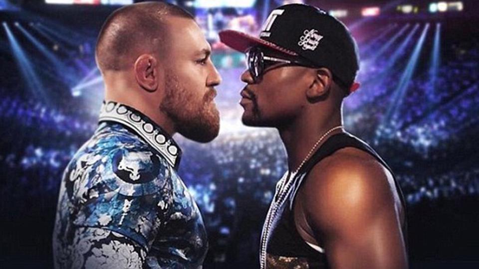 Conor McGregor vs Floyd Mayweather. - INDOSPORT