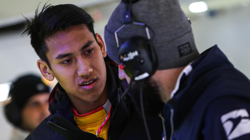 Pembalap GP2 asal Indonesia, Sean Gelael. - INDOSPORT