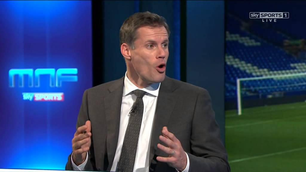 Jamie Carragher saat menjadi cedekiawan di Sky Sports. - INDOSPORT