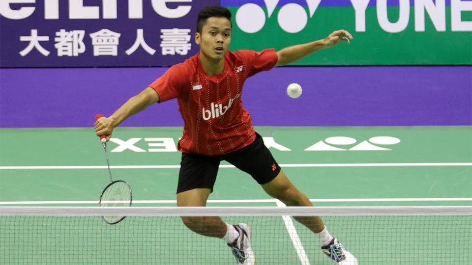 Pebulutangkis muda Indonesia, Anthony Ginting. - INDOSPORT