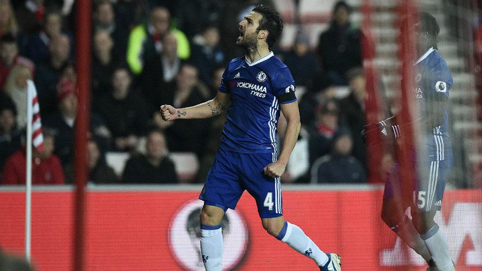 Cesc Fabregas, kunci sukses Chelsea. - INDOSPORT