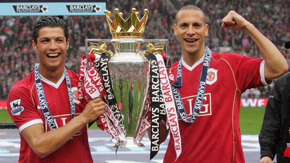 Christiano Ronaldo dan Rio Ferdinand. - INDOSPORT