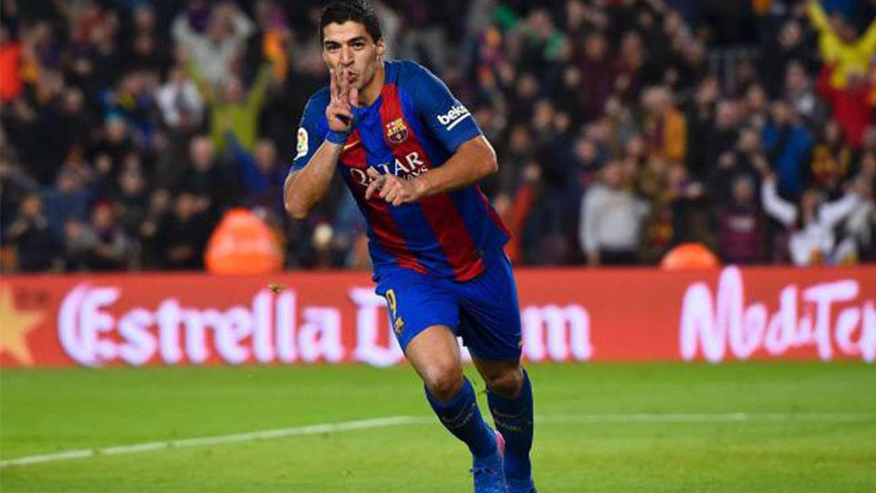 Gol Luis Suarez bawa Barcelona ke final Copa del Rey. - INDOSPORT