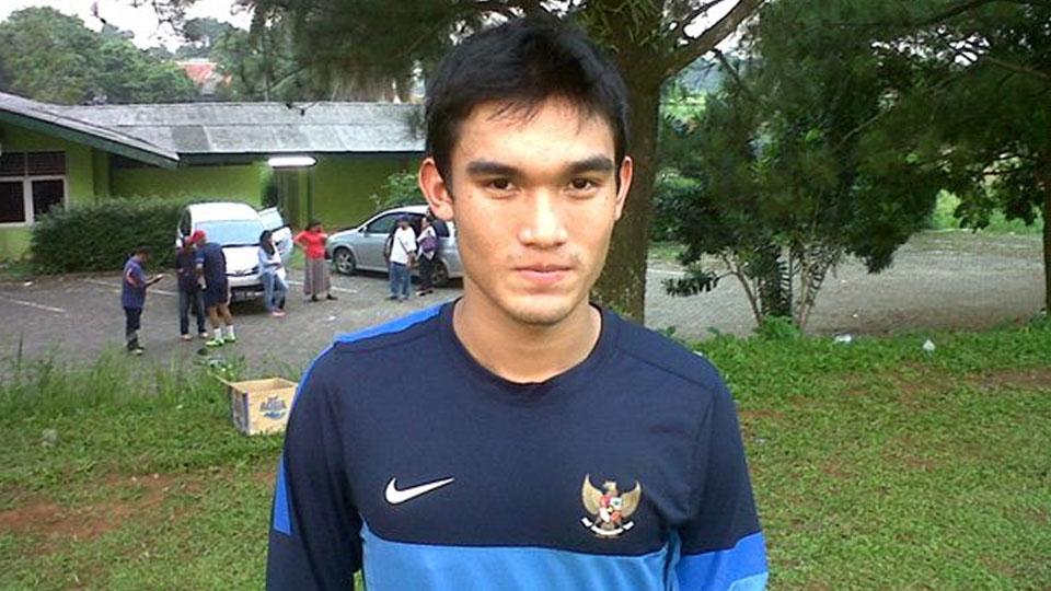 Bek kiri Timnas Indonesia U-22 dan Sriwijaya FC, Zalnando. - INDOSPORT
