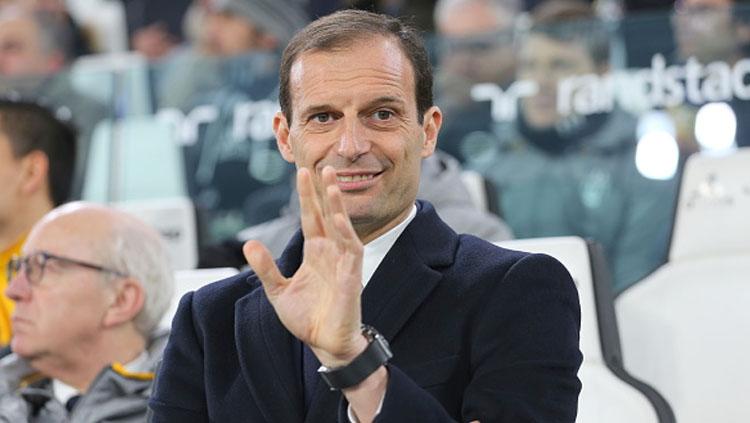 Pelatih Juventus, Massimiliano Allegri. - INDOSPORT