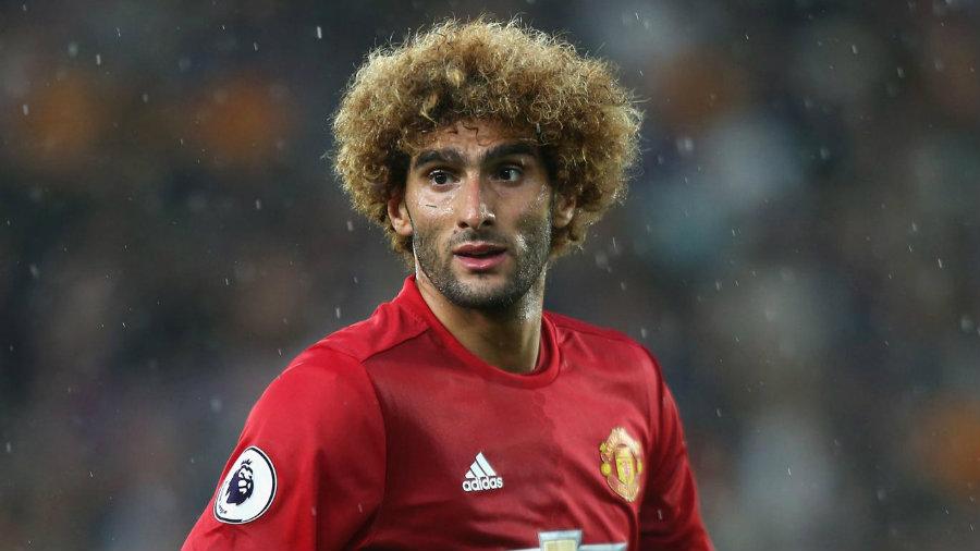 Gelandang Manchester United, Marouane Fellaini. - INDOSPORT