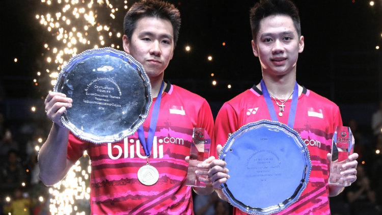 Kevin Sanjaya Sukamuljo/Marcus Fernaldi Gideon. - INDOSPORT