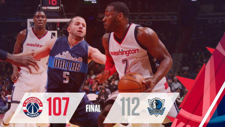 Dallas Mavericks sukses menggulung Washington Wizards. - INDOSPORT