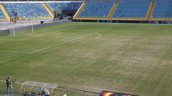 Tampak atas Stadion Olimp 2. - INDOSPORT
