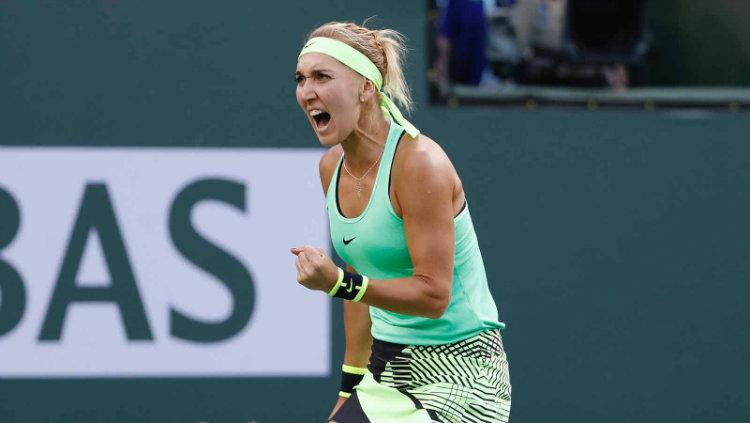 Elena Vesnina di babak perempatfinal Indian Wells 2017. - INDOSPORT