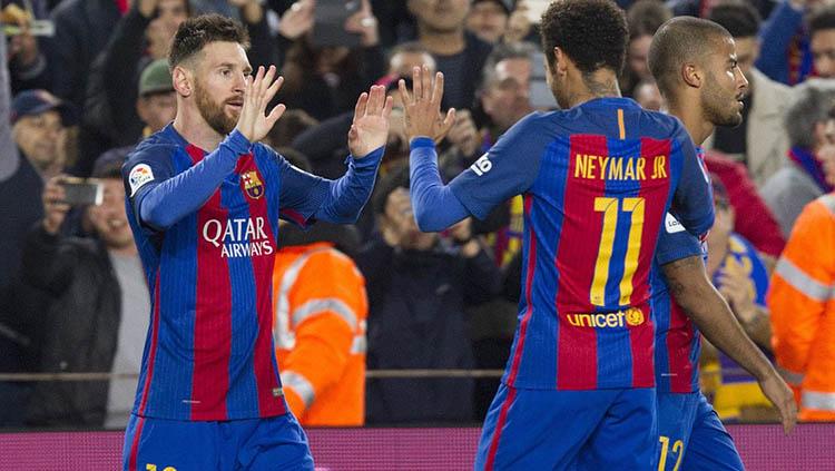 Messi Neymar. - INDOSPORT