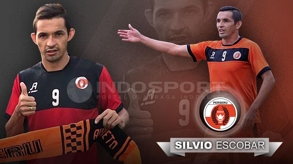 Silvio Escobar (Perseru Serui). - INDOSPORT