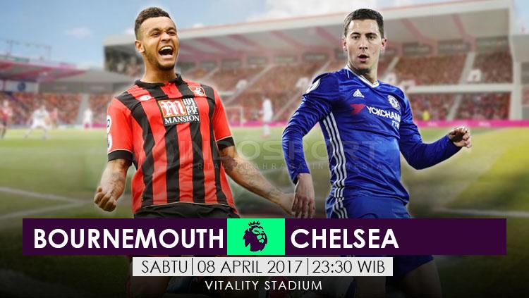 Prediksi Bournemouth vs Chelsea. - INDOSPORT
