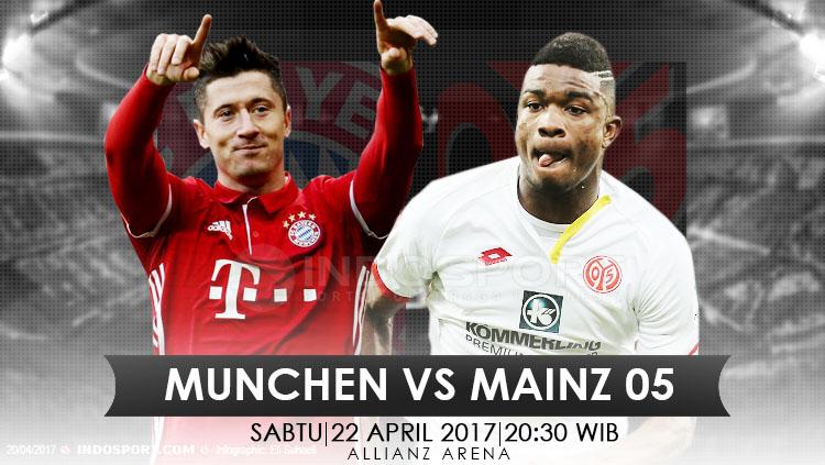 Prediksi Bayern Munchen vs Mainz. - INDOSPORT