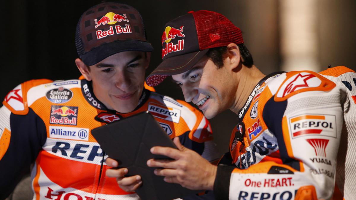 Marc Marquez dan Dani Pedrosa. - INDOSPORT