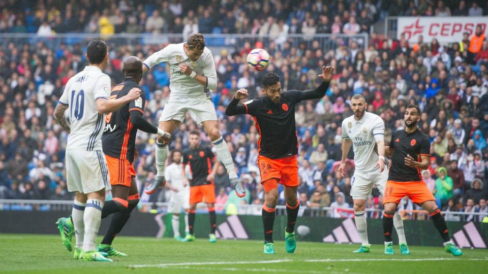 Real Madrid vs Valencia. - INDOSPORT