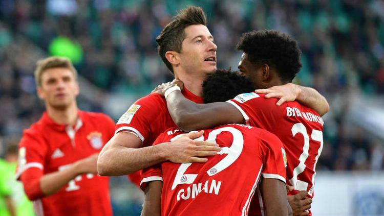 Wolfsburg vs Bayern Munchen. - INDOSPORT