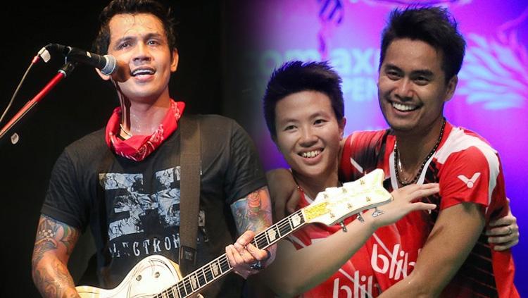 Tontowi Ahmad, Liliyana Natsir dan Bobby Kool. - INDOSPORT