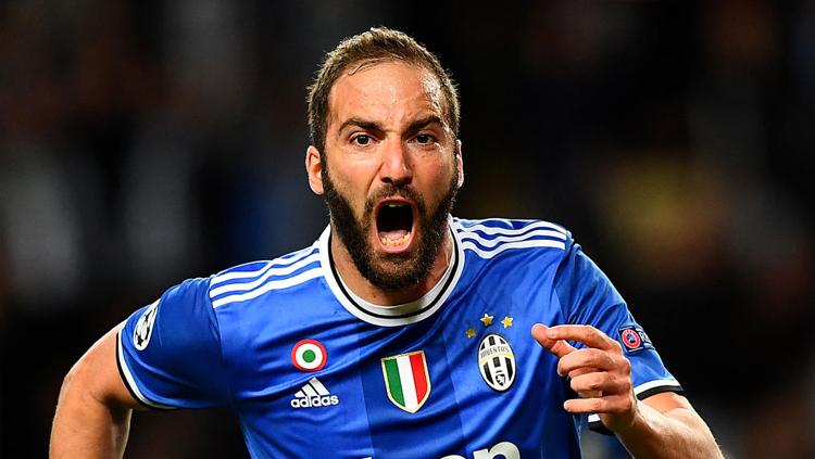 Striker Juventus, Gonzalo Higuain. - INDOSPORT