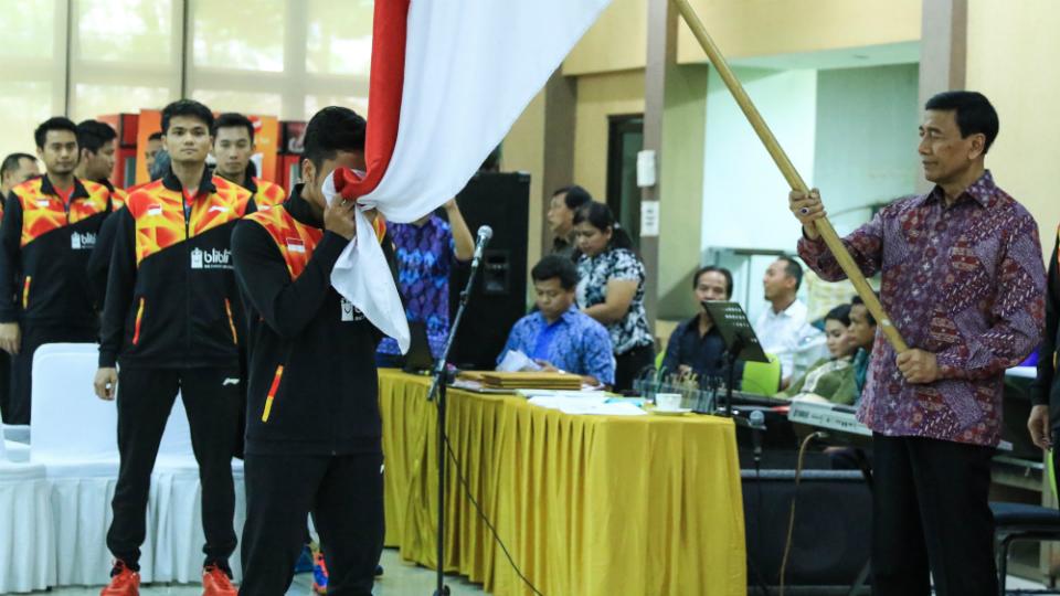 Tim Piala Sudirman Indonesia 2017. - INDOSPORT