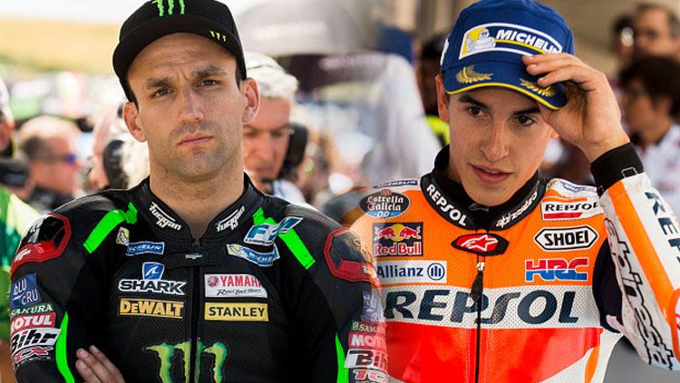 Johann Zarko dan Marc Marquez. - INDOSPORT
