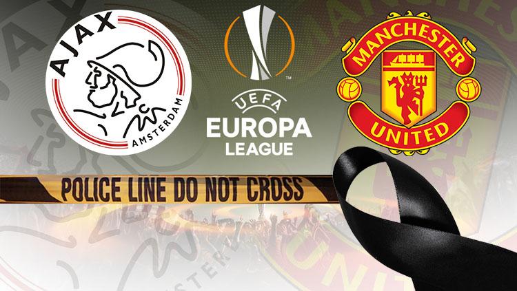 Manchester United akan menggunakan ban pita hitam saat melawan Ajax pada laga Liga Europa untuk mengenang kejadian bom di Manchester Arena kemarin. - INDOSPORT