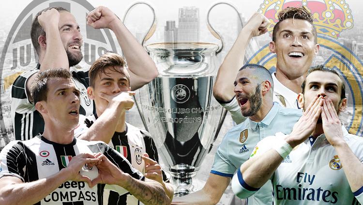 Juventus vs Real Madrid. - INDOSPORT