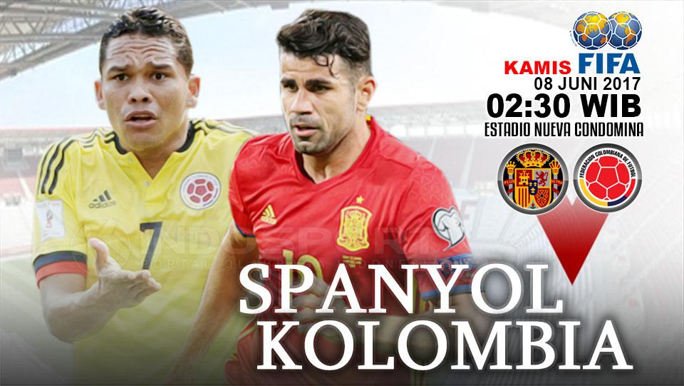 Prediksi Spanyol vs Kolombia. - INDOSPORT