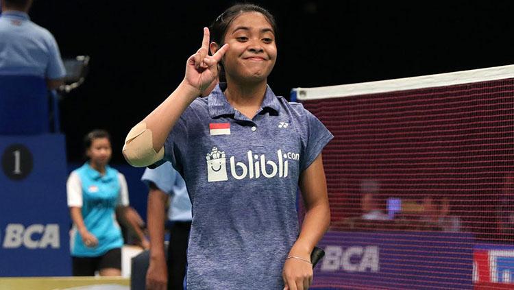 Gregoria Mariska di babak kualifikasi Indonesia Open 2017. - INDOSPORT