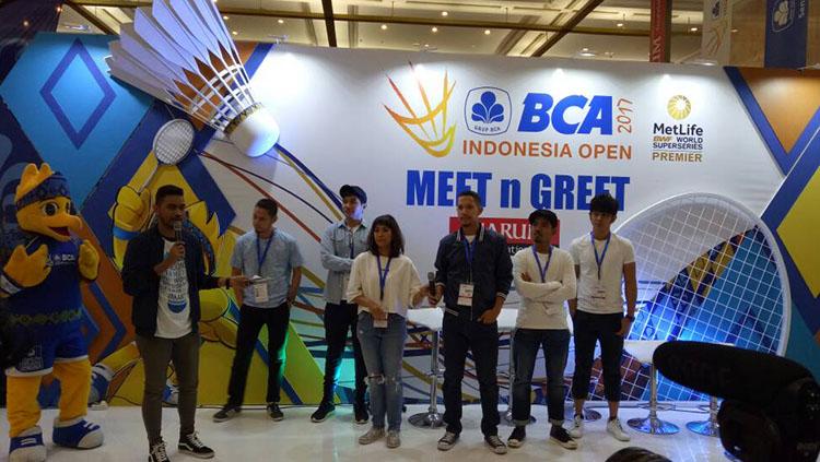 Maliq & D'Essentials menjadi salah satu bintang tamu yang menghibur para penonton Indonesia Open 2017. - INDOSPORT