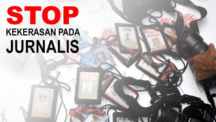 Kekerasan Terhadap Jurnalis. Copyright: INDOSPORT