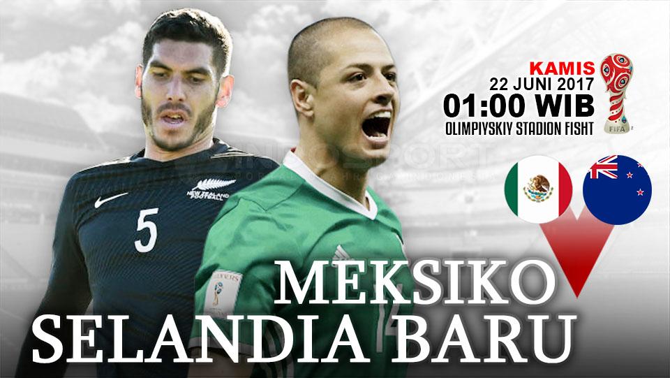 Prediksi Meksiko vs Selandia Baru. - INDOSPORT