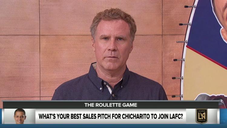 Will Ferrell memohon pada Chicharito untuk bergabung ke klub miliknya. - INDOSPORT