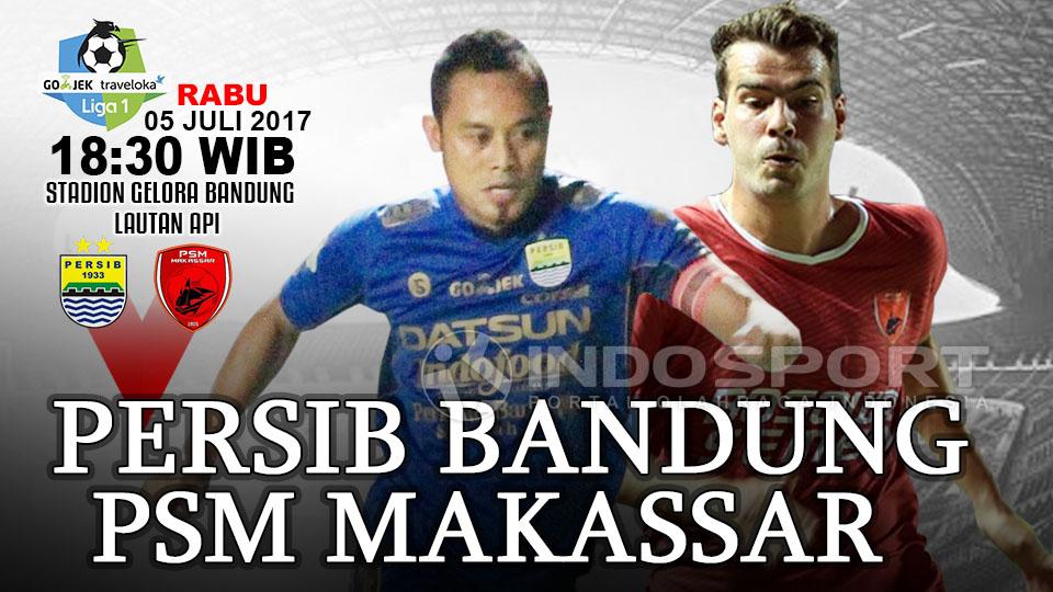 Prediksi Persib Bandung vs PSM Makassar. - INDOSPORT