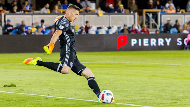 Kiper SJ Earthquakes, David Bingham. - INDOSPORT