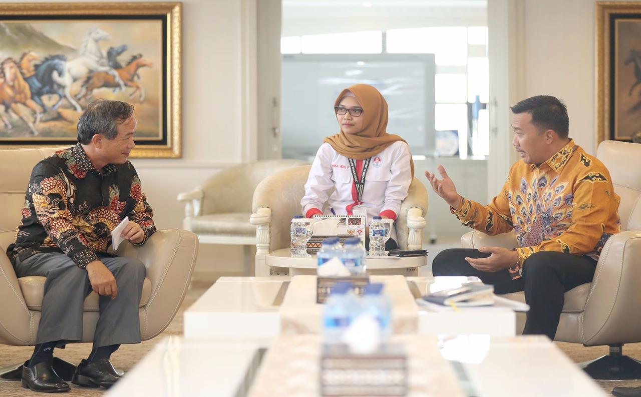 Menpora Imam Nahrawi menerima Delegasi TETO Taiwan untuk World University Games XXIX. - INDOSPORT