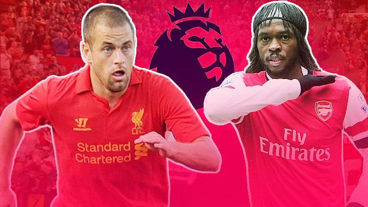 Joe Cole dan Gervinho. - INDOSPORT
