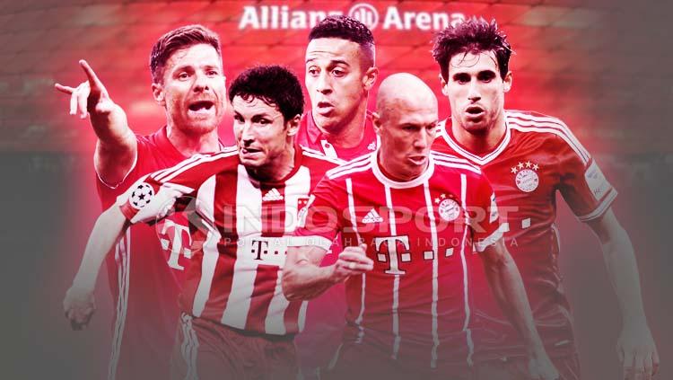Pemain Bayern Munchen. - INDOSPORT