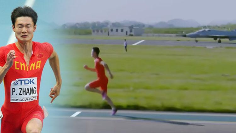 Pelari China, Zhang Peimeng. - INDOSPORT
