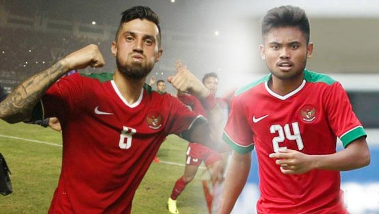 Saddil Ramdani dan Stefano Lilipaly. - INDOSPORT