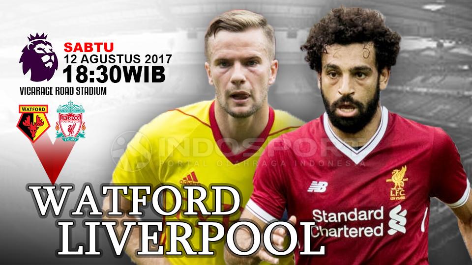 Prediksi Watford vs Liverpool. - INDOSPORT