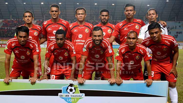 Skuat Semen Padang. - INDOSPORT