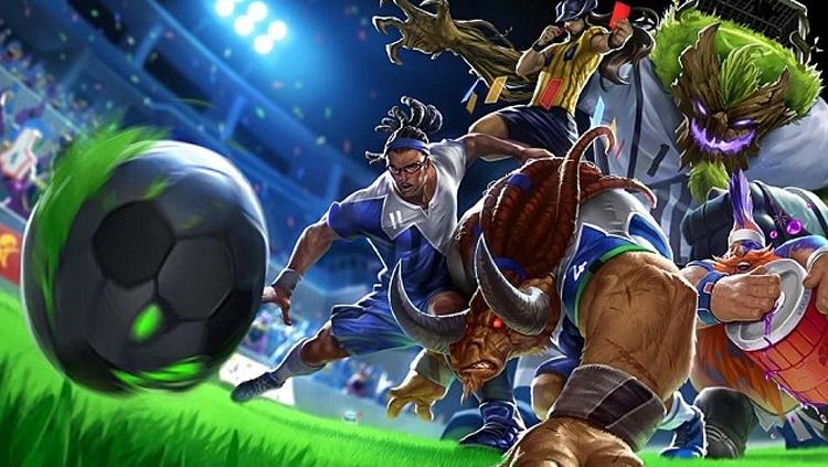 League of Legends, game online yang ditengarai memanfaatkan figur Edgar Davids di karakter Striker Lucian. - INDOSPORT