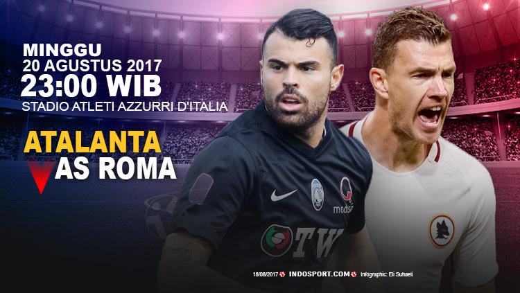 Prediksi Atalanta vs AS Roma. - INDOSPORT