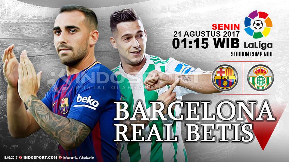 Prediksi Barcelona vs Real Betis. - INDOSPORT