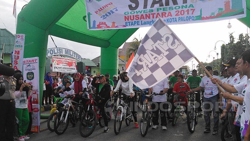 Gowes Pesona Nusantara 2017. - INDOSPORT