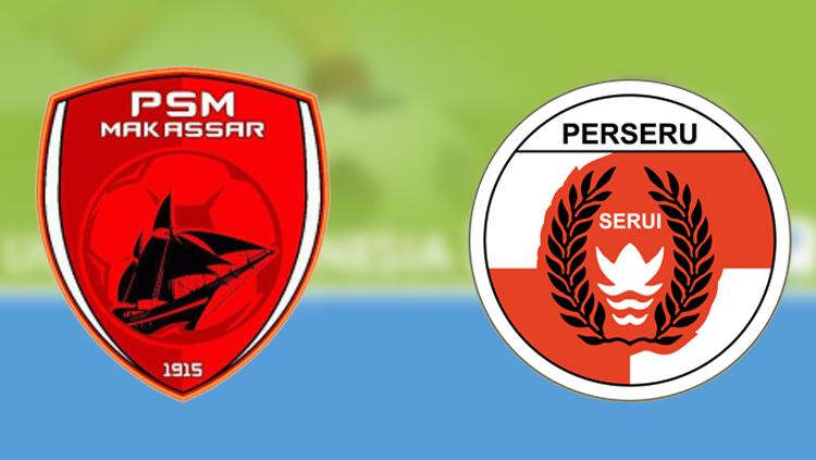 PSM Makassar vs Perseru Serui. - INDOSPORT