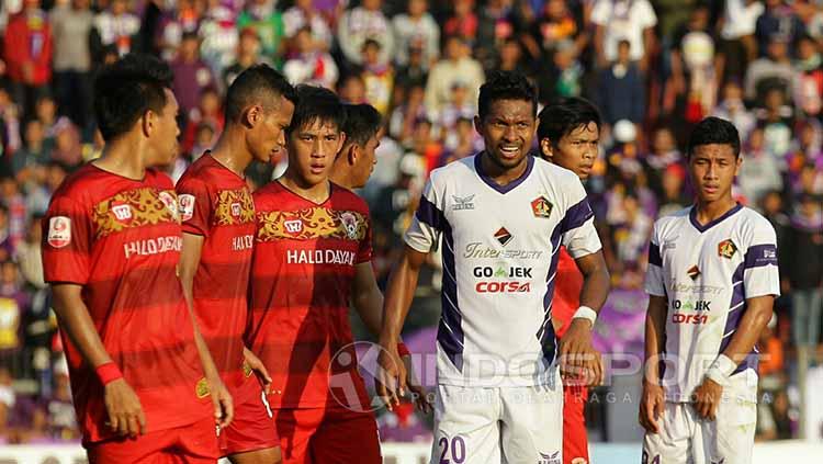 Persik Kediri sukses tumbangkan Kalteng Putra pada lanjutan laga Liga 2. - INDOSPORT