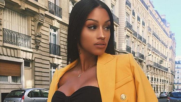 Fanny Naguesha WAGs cantik mantan Mario Balotelli yang kini pacaran dengan Mario Lemina - INDOSPORT