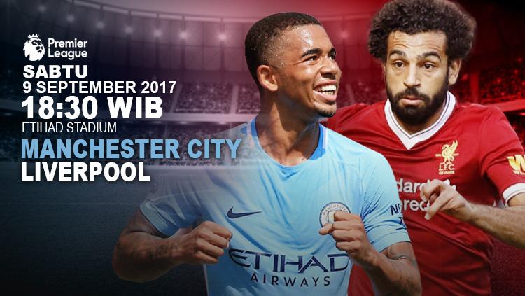 Prediksi Manchester City vs Liverpool. - INDOSPORT